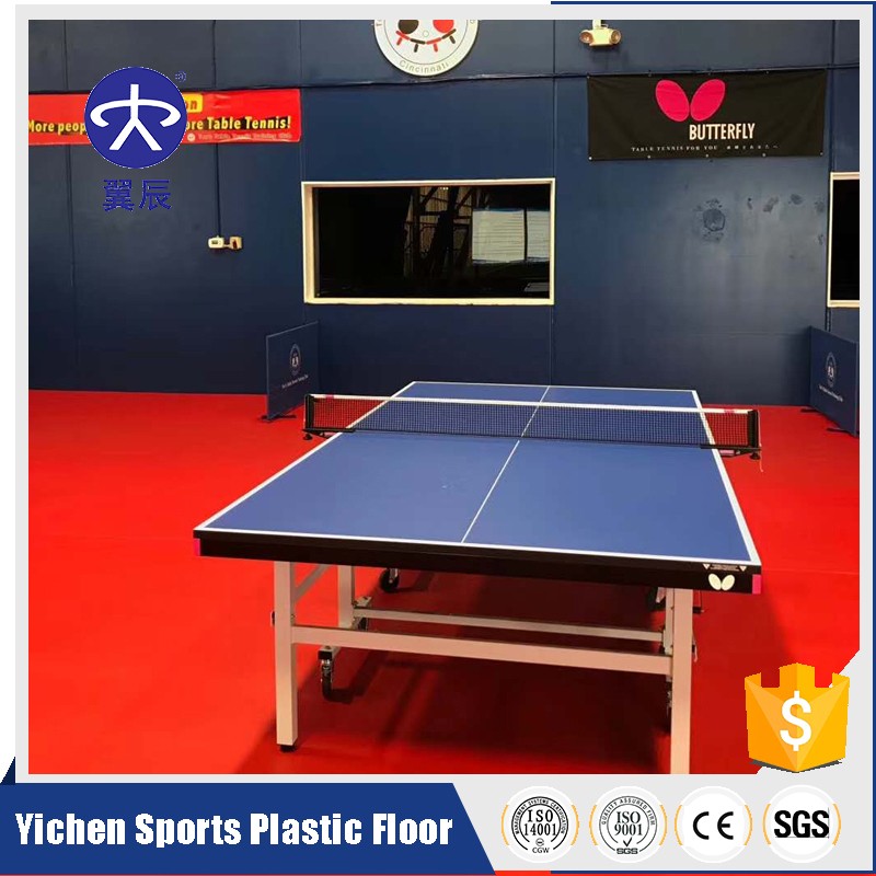 美國乒乓球俱樂部PVC塑膠地板 美國乒乓球俱樂部PVC塑膠地板